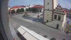 F. L. Věk Square in Dobruška