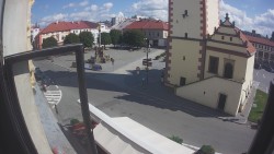 F. L. Věk Square in Dobruška