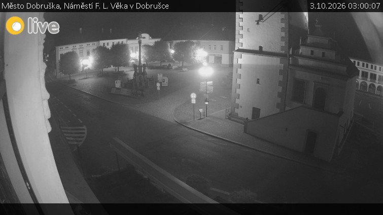 Město Dobruška - Náměstí F. L. Věka v Dobrušce - 3.10.2026 v 03:00