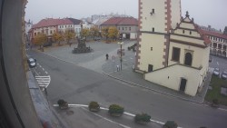 F. L. Věk Square in Dobruška
