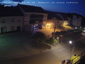Město Bystřice nad Pernštejnem - Masarykovo náměstí  - 25.6.2025 v 03:45