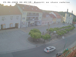 Město Bystřice nad Pernštejnem - Masarykovo náměstí  - 25.6.2025 v 04:45