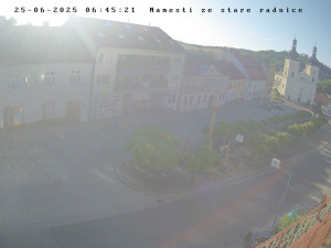 Město Bystřice nad Pernštejnem - Masarykovo náměstí  - 25.6.2025 v 06:45