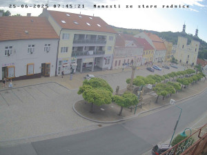 Město Bystřice nad Pernštejnem - Masarykovo náměstí  - 25.6.2025 v 07:45
