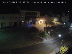 Město Bystřice nad Pernštejnem - Masarykovo náměstí  - 12.7.2025 v 03:45