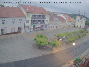 Město Bystřice nad Pernštejnem - Masarykovo náměstí  - 12.7.2025 v 04:45