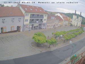 Město Bystřice nad Pernštejnem - Masarykovo náměstí  - 12.7.2025 v 05:45