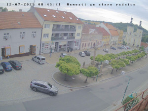 Město Bystřice nad Pernštejnem - Masarykovo náměstí  - 12.7.2025 v 08:45