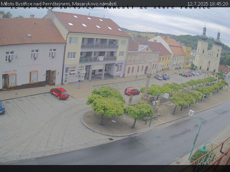 Město Bystřice nad Pernštejnem - Masarykovo náměstí - 12.7.2025 v 18:45 Město Bystřice nad Pernštejnem - Masarykovo náměstí - 12.7.2025 v 18:45
