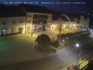 Město Bystřice nad Pernštejnem - Masarykovo náměstí  - 15.8.2025 v 04:45