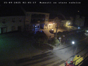 Město Bystřice nad Pernštejnem - Masarykovo náměstí  - 15.9.2025 v 02:45