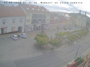 Město Bystřice nad Pernštejnem - Masarykovo náměstí  - 15.9.2025 v 07:45