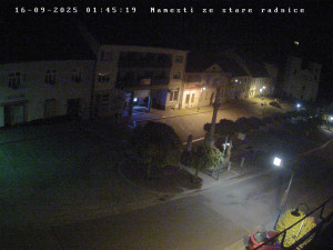 Město Bystřice nad Pernštejnem - Masarykovo náměstí  - 16.9.2025 v 01:45