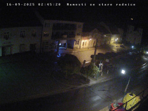 Město Bystřice nad Pernštejnem - Masarykovo náměstí  - 16.9.2025 v 02:45