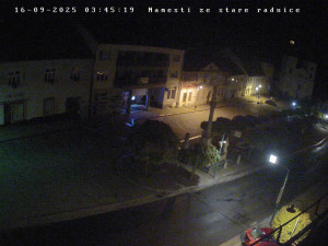 Město Bystřice nad Pernštejnem - Masarykovo náměstí  - 16.9.2025 v 03:45