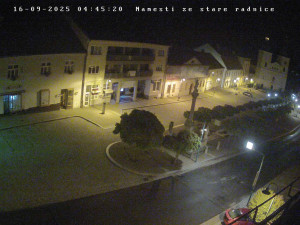 Město Bystřice nad Pernštejnem - Masarykovo náměstí  - 16.9.2025 v 04:45
