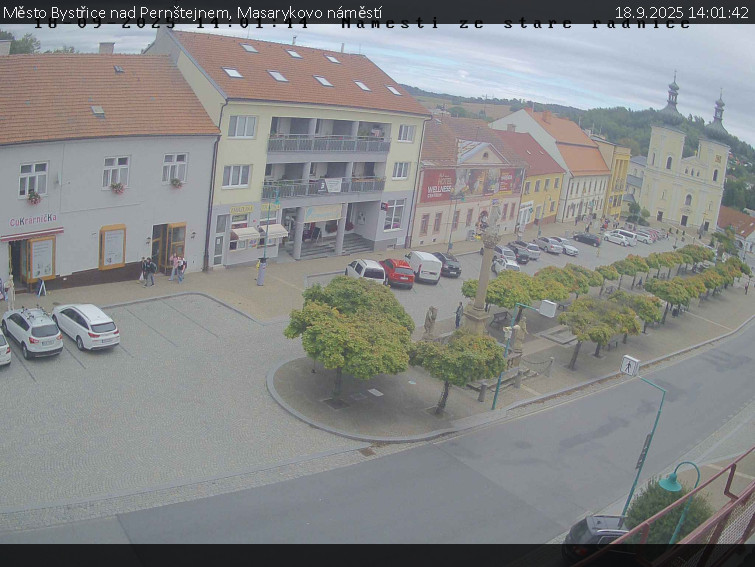 Město Bystřice nad Pernštejnem - Masarykovo náměstí  - 18.9.2025 v 14:01