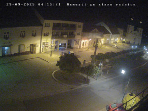 Město Bystřice nad Pernštejnem - Masarykovo náměstí  - 29.9.2025 v 04:15