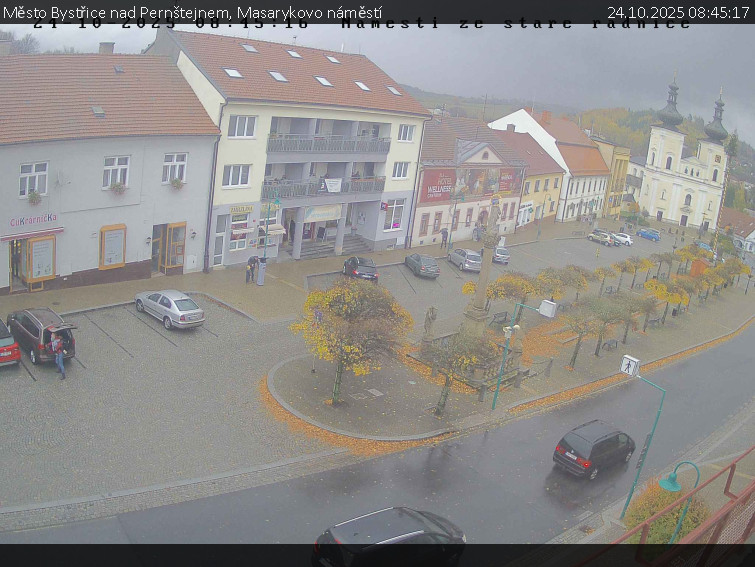 Město Bystřice nad Pernštejnem - Masarykovo náměstí - 24.10.2025 v 08:45 Město Bystřice nad Pernštejnem - Masarykovo náměstí - 24.10.2025 v 08:45