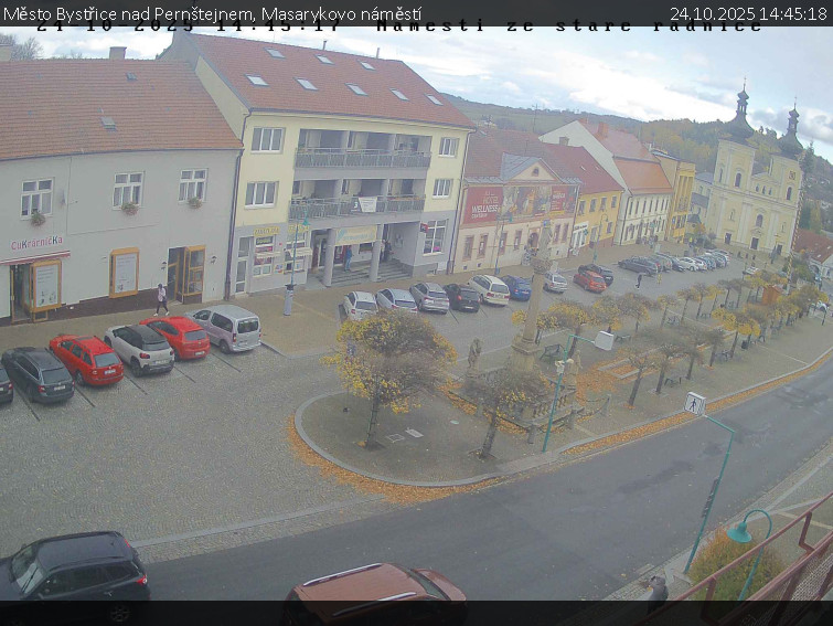 Město Bystřice nad Pernštejnem - Masarykovo náměstí - 24.10.2025 v 14:45 Město Bystřice nad Pernštejnem - Masarykovo náměstí - 24.10.2025 v 14:45
