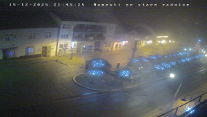 Město Bystřice nad Pernštejnem - Masarykovo náměstí - 15.12.2025 v 21:45 Město Bystřice nad Pernštejnem - Masarykovo náměstí - 15.12.2025 v 21:45