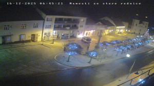 Město Bystřice nad Pernštejnem - Masarykovo náměstí - 16.12.2025 v 06:45 Město Bystřice nad Pernštejnem - Masarykovo náměstí - 16.12.2025 v 06:45