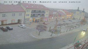 Město Bystřice nad Pernštejnem - Masarykovo náměstí - 16.12.2025 v 07:45 Město Bystřice nad Pernštejnem - Masarykovo náměstí - 16.12.2025 v 07:45