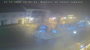 Město Bystřice nad Pernštejnem - Masarykovo náměstí  - 16.12.2025 v 20:45