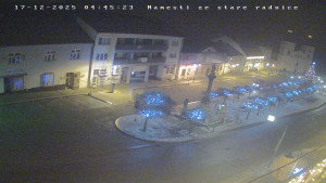 Město Bystřice nad Pernštejnem - Masarykovo náměstí  - 17.12.2025 v 04:45