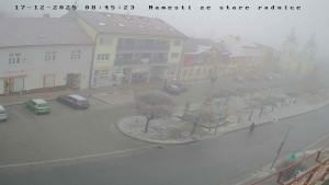 Město Bystřice nad Pernštejnem - Masarykovo náměstí  - 17.12.2025 v 08:45