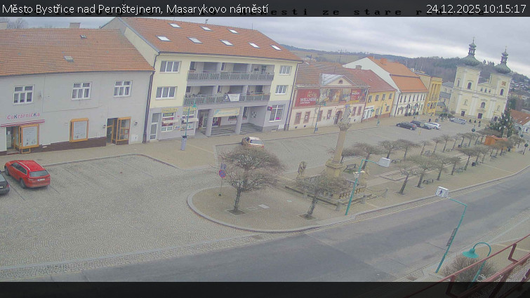 Město Bystřice nad Pernštejnem - Masarykovo náměstí  - 24.12.2025 v 10:15