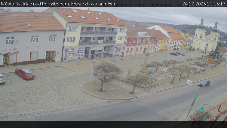 Město Bystřice nad Pernštejnem - Masarykovo náměstí  - 24.12.2025 v 11:15