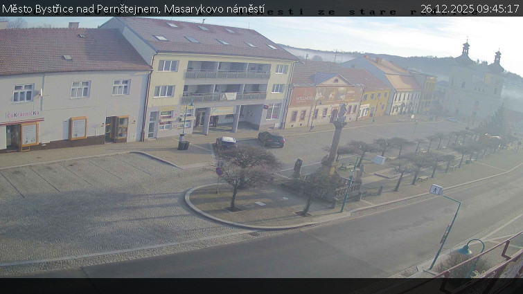 Město Bystřice nad Pernštejnem - Masarykovo náměstí  - 26.12.2025 v 09:45