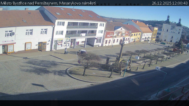 Město Bystřice nad Pernštejnem - Masarykovo náměstí  - 26.12.2025 v 12:00