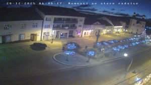 Město Bystřice nad Pernštejnem - Masarykovo náměstí - 28.12.2025 v 06:45 Město Bystřice nad Pernštejnem - Masarykovo náměstí - 28.12.2025 v 06:45