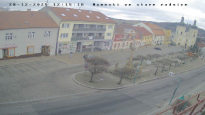 Město Bystřice nad Pernštejnem - Masarykovo náměstí  - 28.12.2025 v 12:15