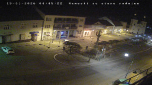 Město Bystřice nad Pernštejnem - Masarykovo náměstí  - 15.3.2026 v 04:45