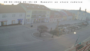 Město Bystřice nad Pernštejnem - Masarykovo náměstí  - 20.3.2026 v 05:45