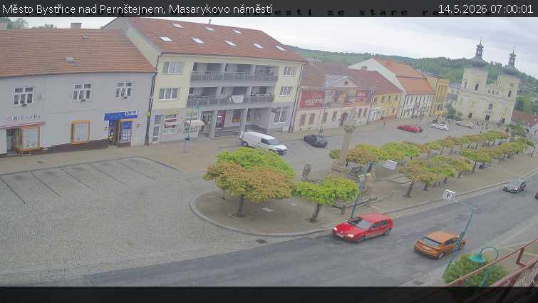 Město Bystřice nad Pernštejnem - Masarykovo náměstí  - 14.5.2026 v 07:00