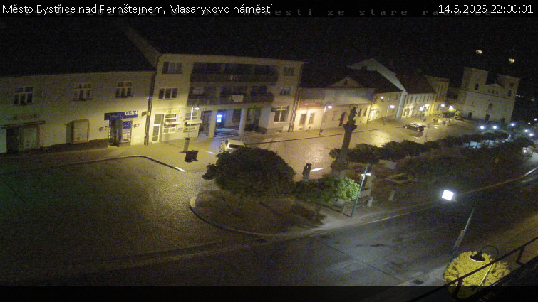Město Bystřice nad Pernštejnem - Masarykovo náměstí  - 14.5.2026 v 22:00