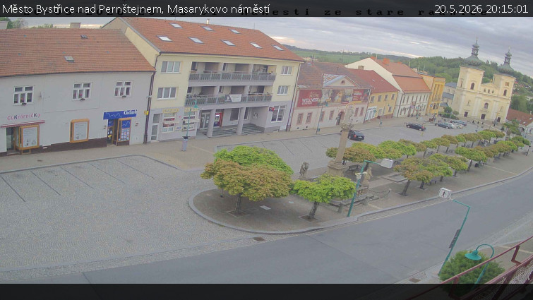 Město Bystřice nad Pernštejnem - Masarykovo náměstí  - 20.5.2026 v 20:15
