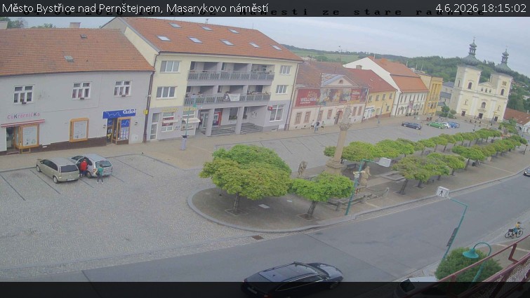 Město Bystřice nad Pernštejnem - Masarykovo náměstí  - 4.6.2026 v 18:15