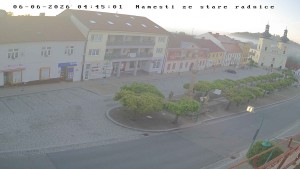 Město Bystřice nad Pernštejnem - Masarykovo náměstí  - 6.6.2026 v 04:45