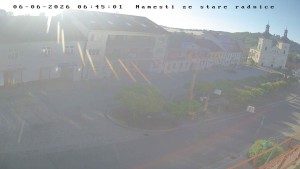 Město Bystřice nad Pernštejnem - Masarykovo náměstí  - 6.6.2026 v 06:45