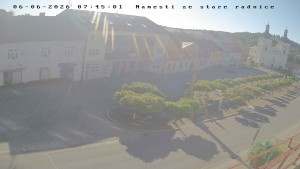 Město Bystřice nad Pernštejnem - Masarykovo náměstí  - 6.6.2026 v 07:45