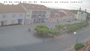 Město Bystřice nad Pernštejnem - Masarykovo náměstí  - 9.6.2026 v 04:45