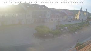 Město Bystřice nad Pernštejnem - Masarykovo náměstí  - 9.6.2026 v 05:45