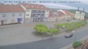 Město Bystřice nad Pernštejnem - Masarykovo náměstí  - 10.6.2026 v 06:45