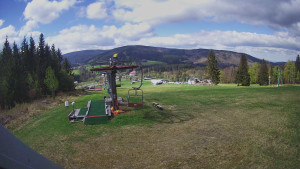 Horské atrakce Ramzová - Horní část sjezdovky Skiareálu Ramzová - 26.4.2025 v 15:00 Horské atrakce Ramzová - Horní část sjezdovky Skiareálu Ramzová - 26.4.2025 v 15:00