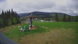 Horské atrakce Ramzová - Horní část sjezdovky Skiareálu Ramzová - 5.5.2025 v 12:00 Horské atrakce Ramzová - Horní část sjezdovky Skiareálu Ramzová - 5.5.2025 v 12:00